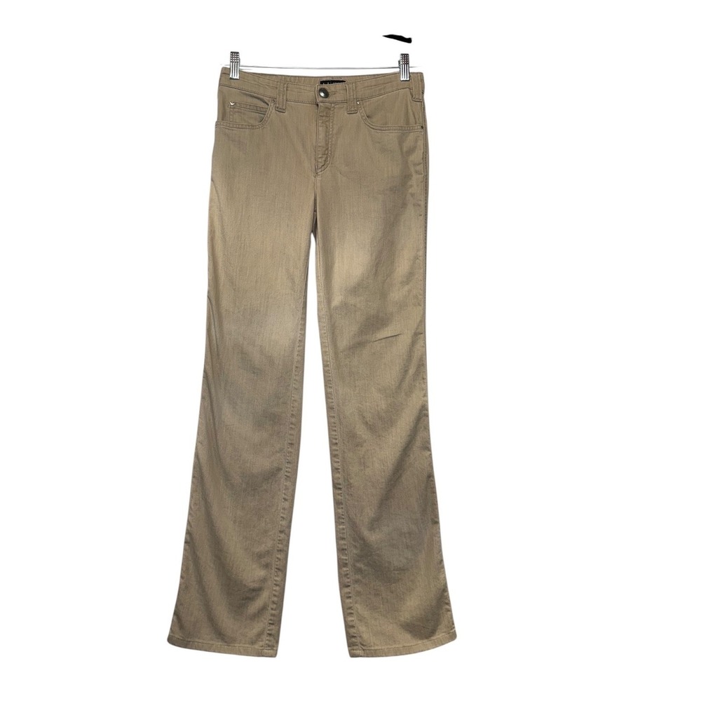 Armani Jeans Tan‎ Straight Leg Stretch Denim Pants Khaki Size 29 J751P